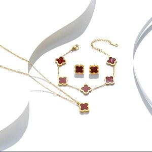 18kgp Flower 3pcs Set